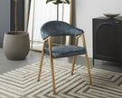 Sunpan Burgos Dining Armchair - Nono Petrol