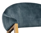 Sunpan Burgos Dining Armchair - Nono Petrol