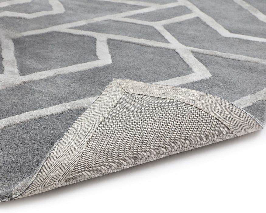 Sunpan Zizi Hand-Tufted Rug - Grey - 9' X 12'