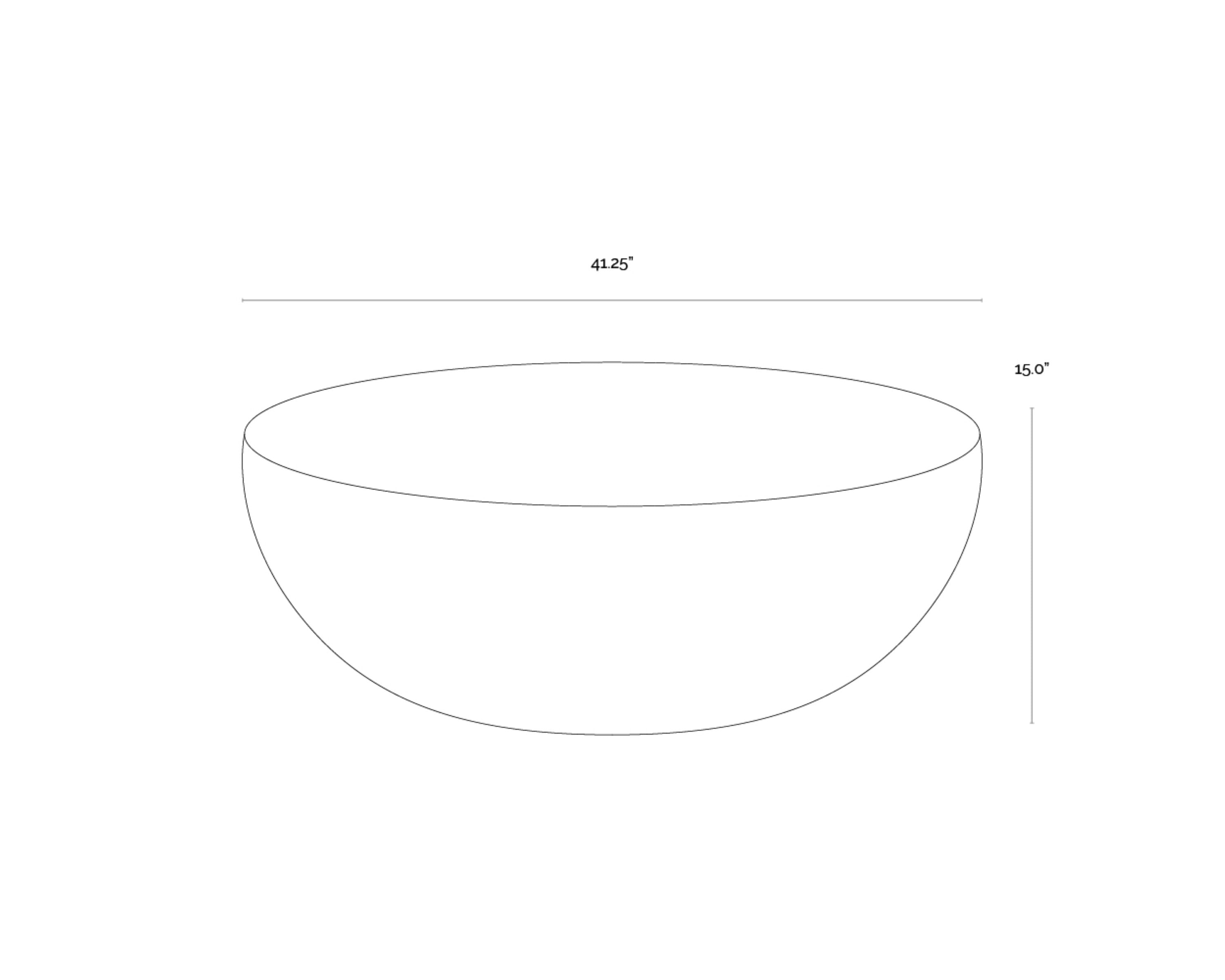 Sunpan Cale Coffee Table