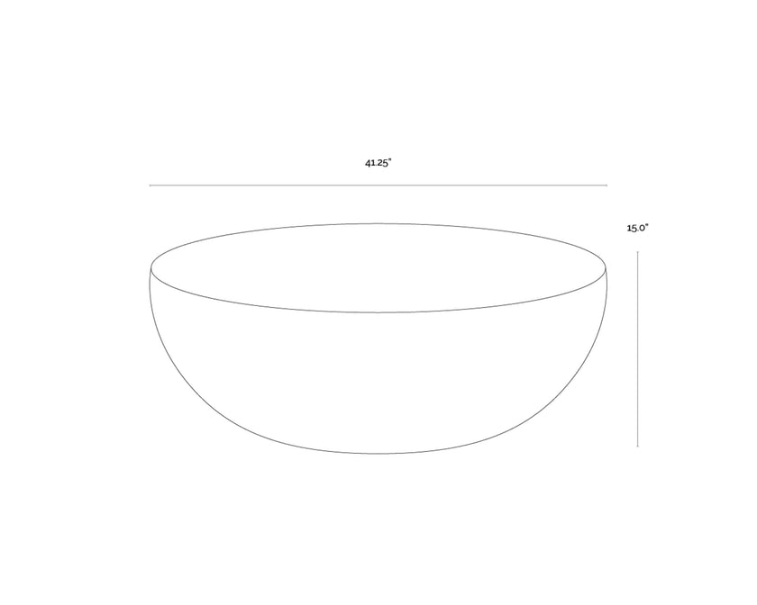 Sunpan Cale Coffee Table