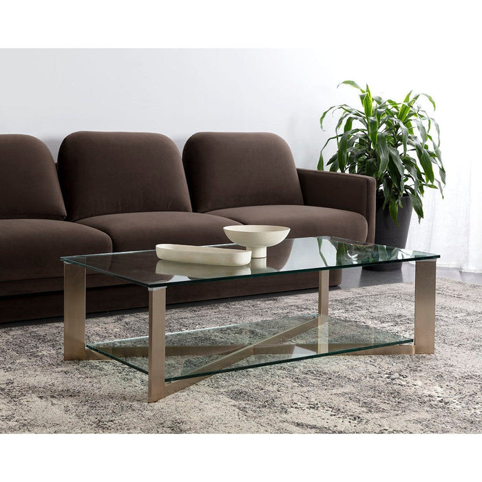 Sunpan Xavier Rectangular Coffee Table