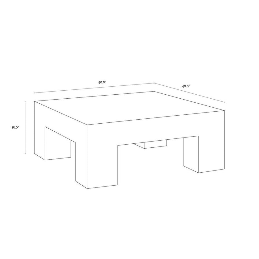 Sunpan Renley Coffee Table