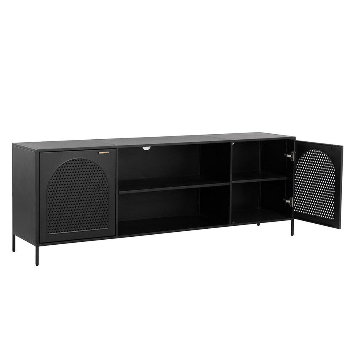 Sunpan Aziza Media Console And Cabinet