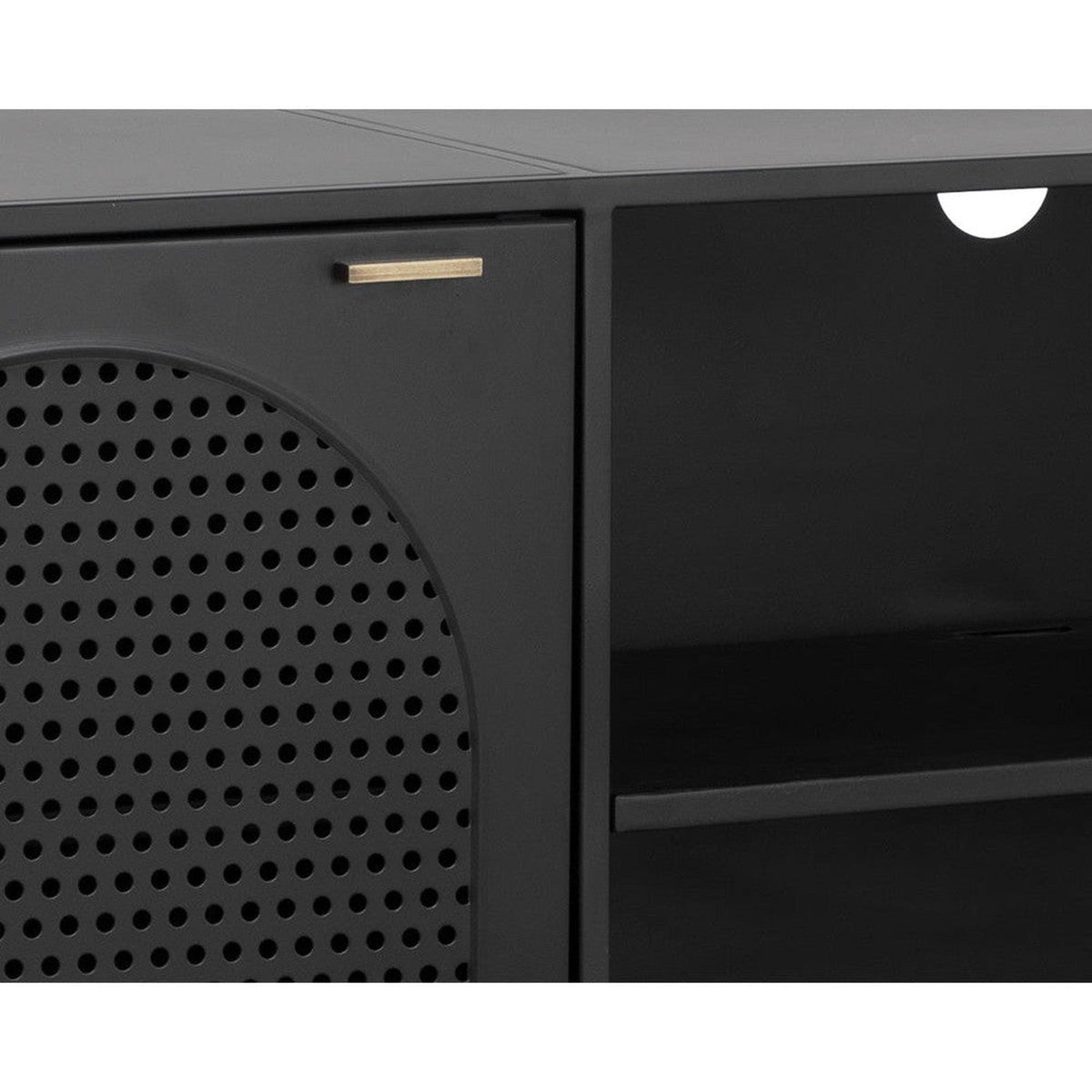 Sunpan Aziza Media Console And Cabinet