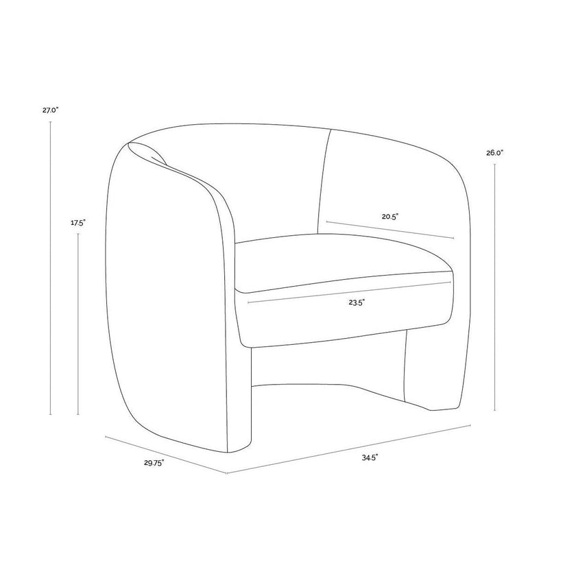 Sunpan Mircea Lounge Chair