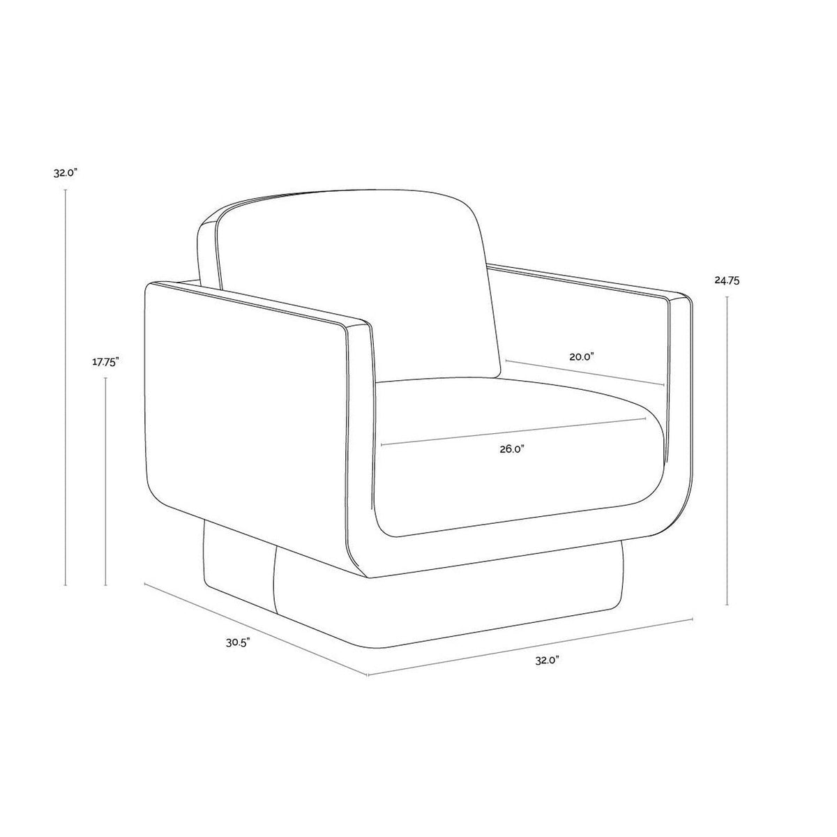Sunpan Everton Armchair