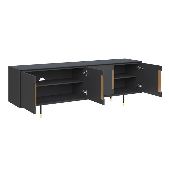 Sunpan Danbury Media Console And Cabinet