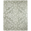 Feizy Belfort 8A28F Traditional Floral & Botanical Rug in Ivory/Green