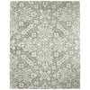 Feizy Belfort 8A28F Traditional Floral & Botanical Rug in Ivory/Green