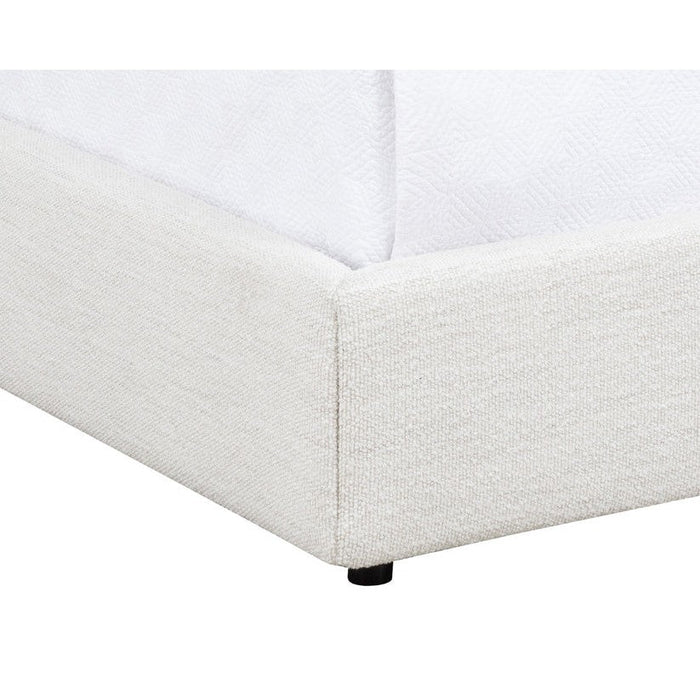 Sunpan Emmit Bed - Queen - Merino Pearl