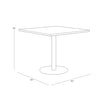 Sunpan Corina Bistro Table