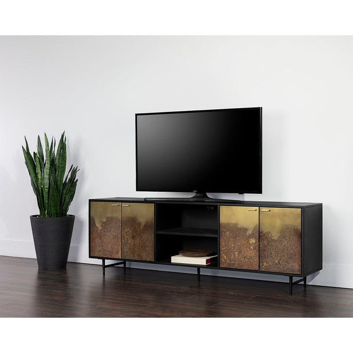 Sunpan Auburn Media Console And Cabinet