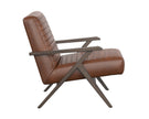 Sunpan Peyton Lounge Chair - Bravo Cognac