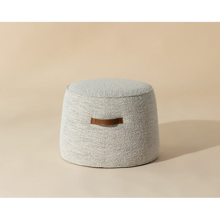 Sunpan Mitchell Ottoman - Merino Cotton