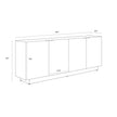 Sunpan Calvosa Sideboard