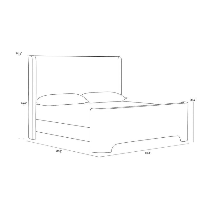 Sunpan Ives Bed