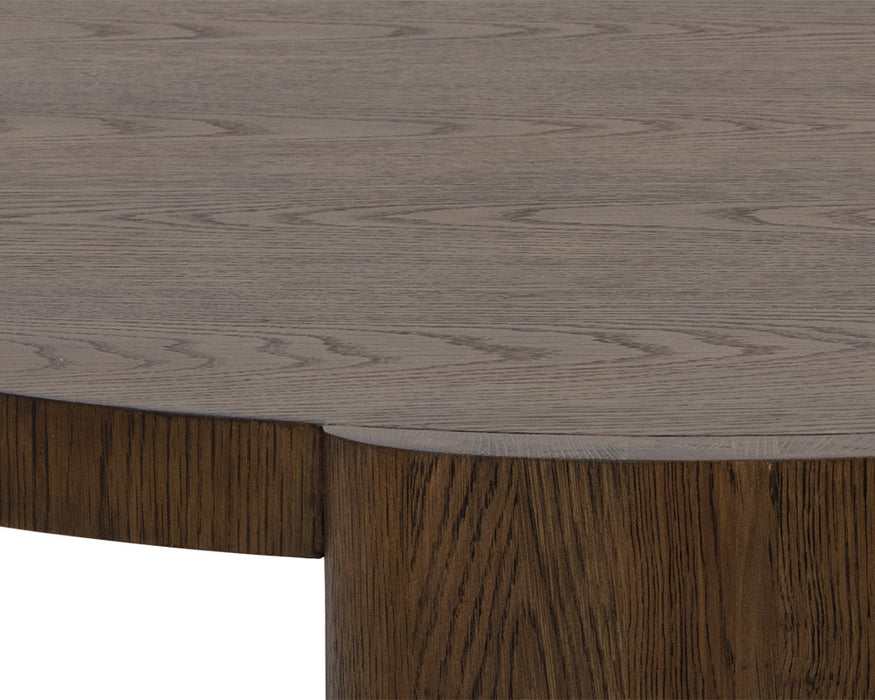 Sunpan Alouette Coffee Table - Distressed Brown