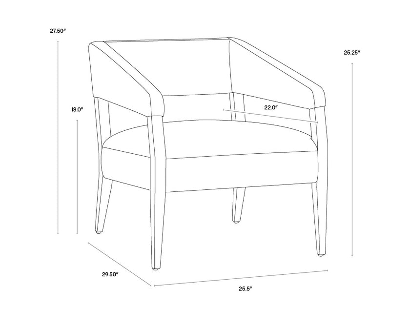 Sunpan Carlyle Lounge Chair