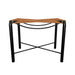 Sunpan Riz Stool - Tan Leather