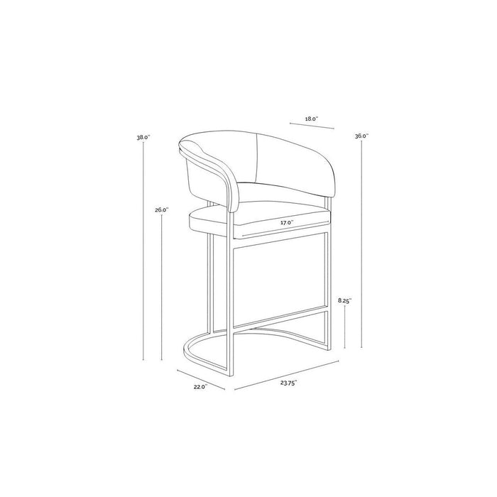 Sunpan Marris Counter Stool