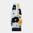 Global Views Fused Floral Flat Vase