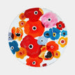 Global Views Fused Floral Charger