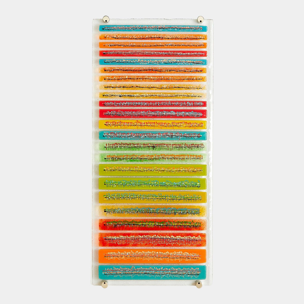 Global Views Sticks Fused Glass Wall Art