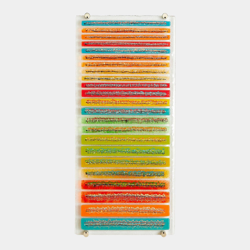 Global Views Sticks Fused Glass Wall Art
