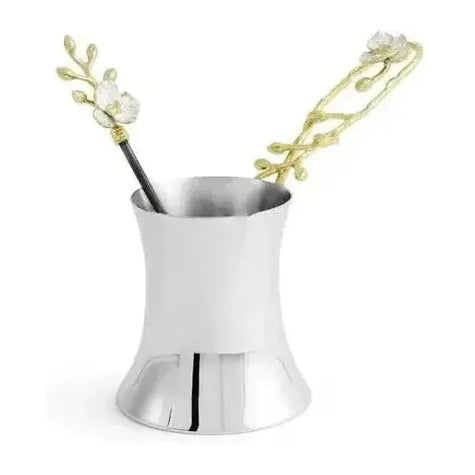 Michael Aram Orchid Coffee Pot with Spoon