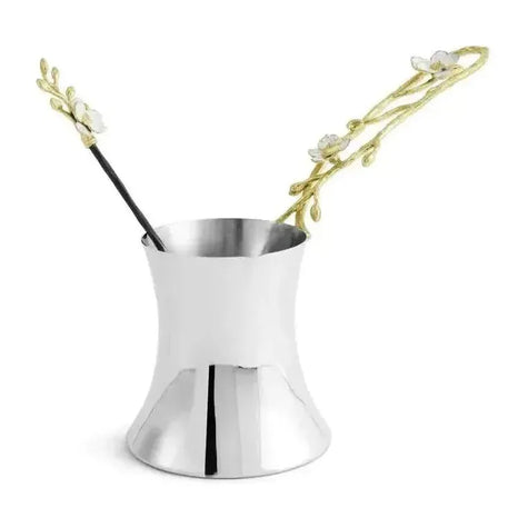 Michael Aram Orchid Coffee Pot with Spoon