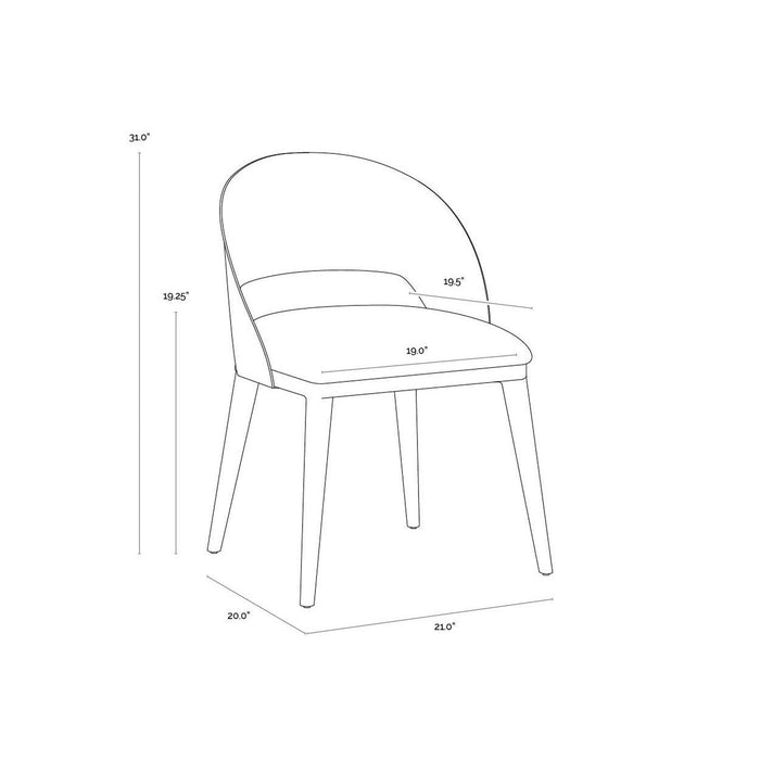 Sunpan Dezirae Dining Chair