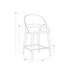 Sunpan Dezirae Counter Stool