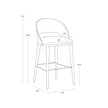 Sunpan Dezirae Barstool