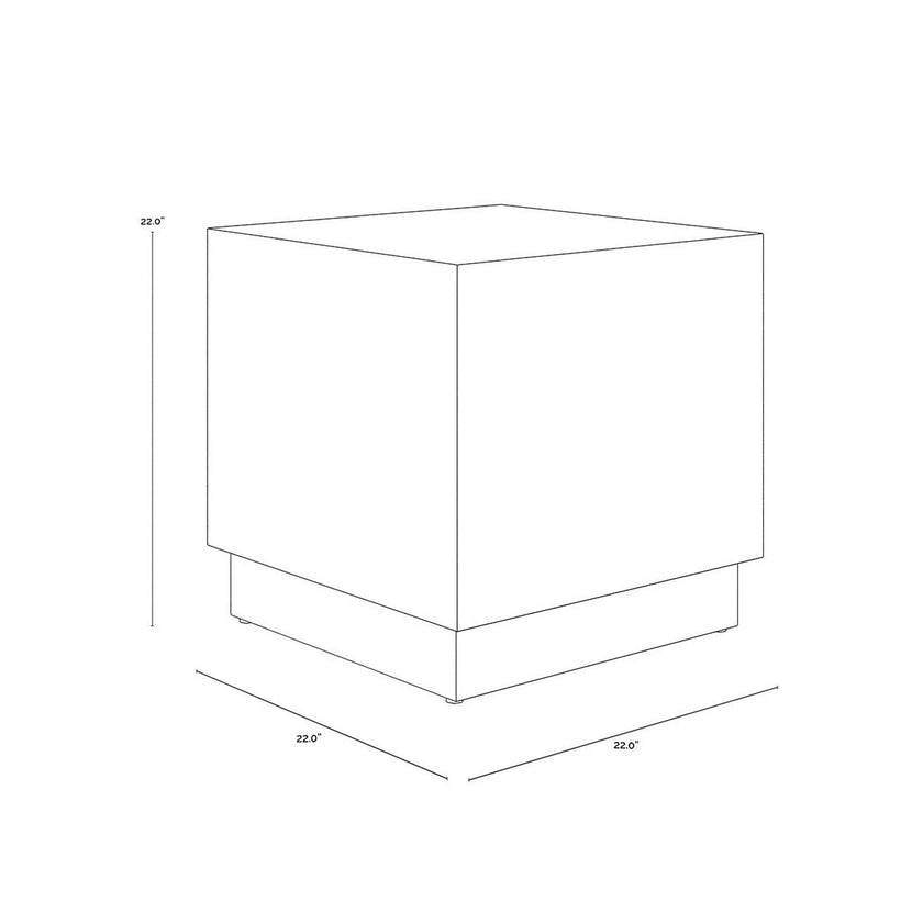 Sunpan Albans Side Table