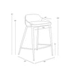 Sunpan Astra Counter Stool