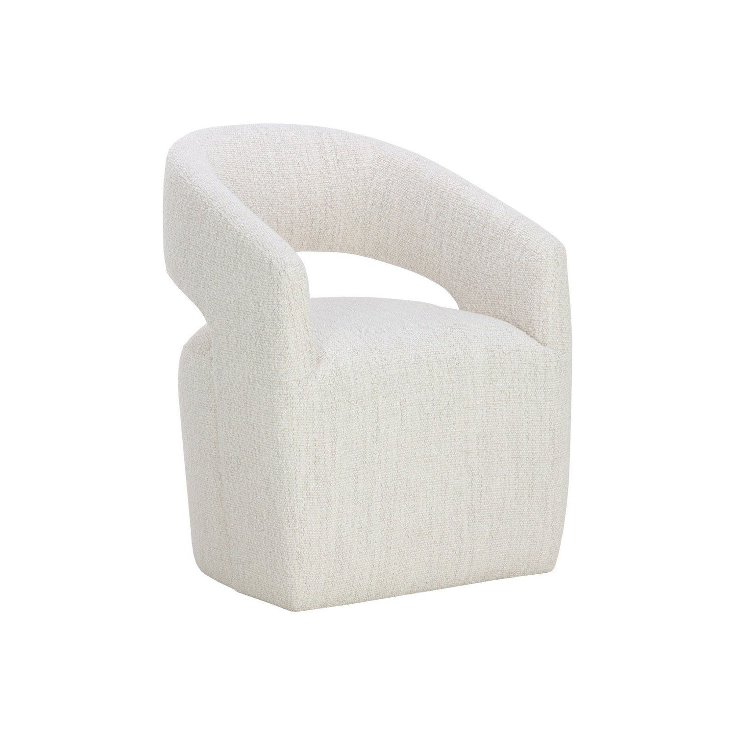 Sunpan Lloret Wheeled Dining Armchair
