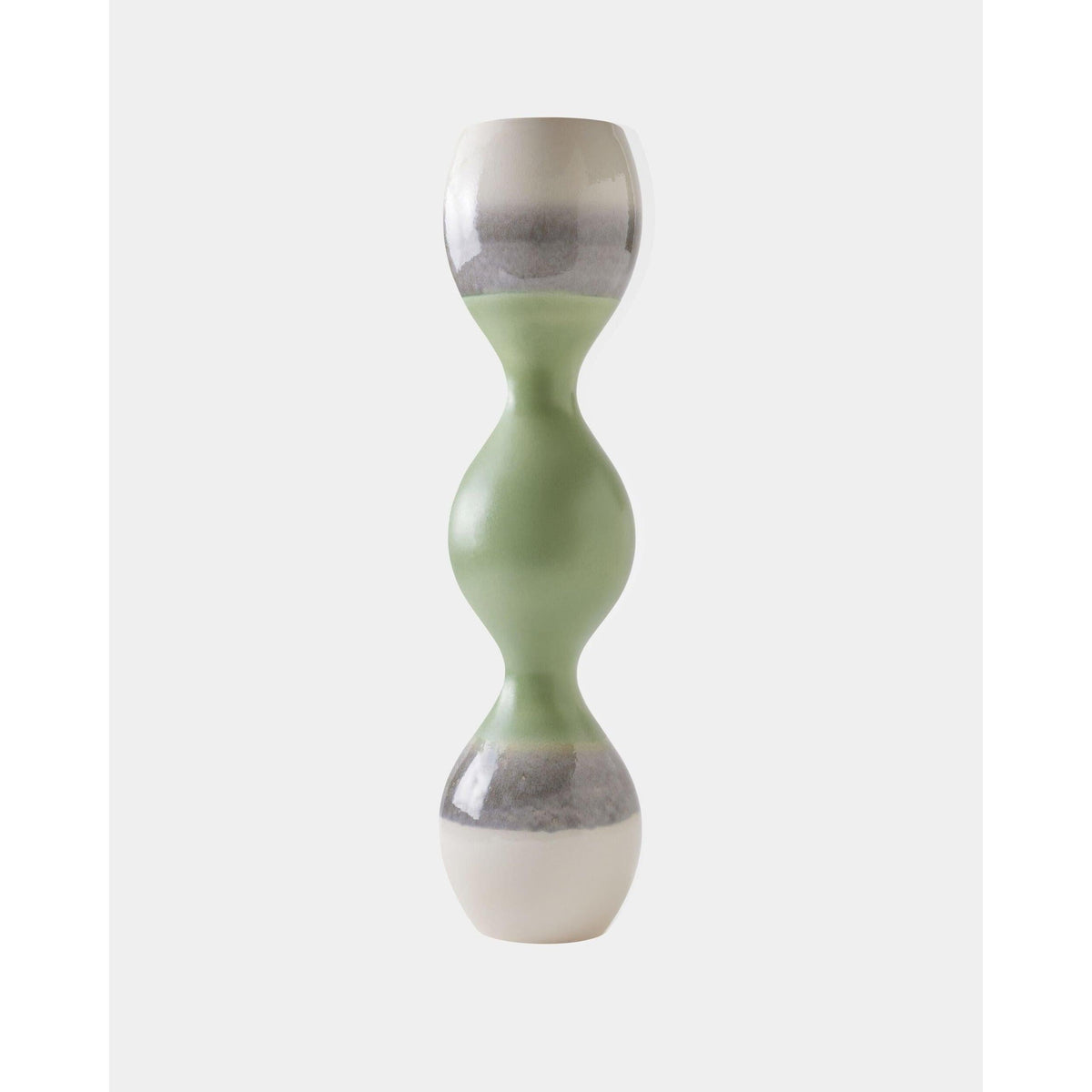 Global Views Bulb Striped Vase