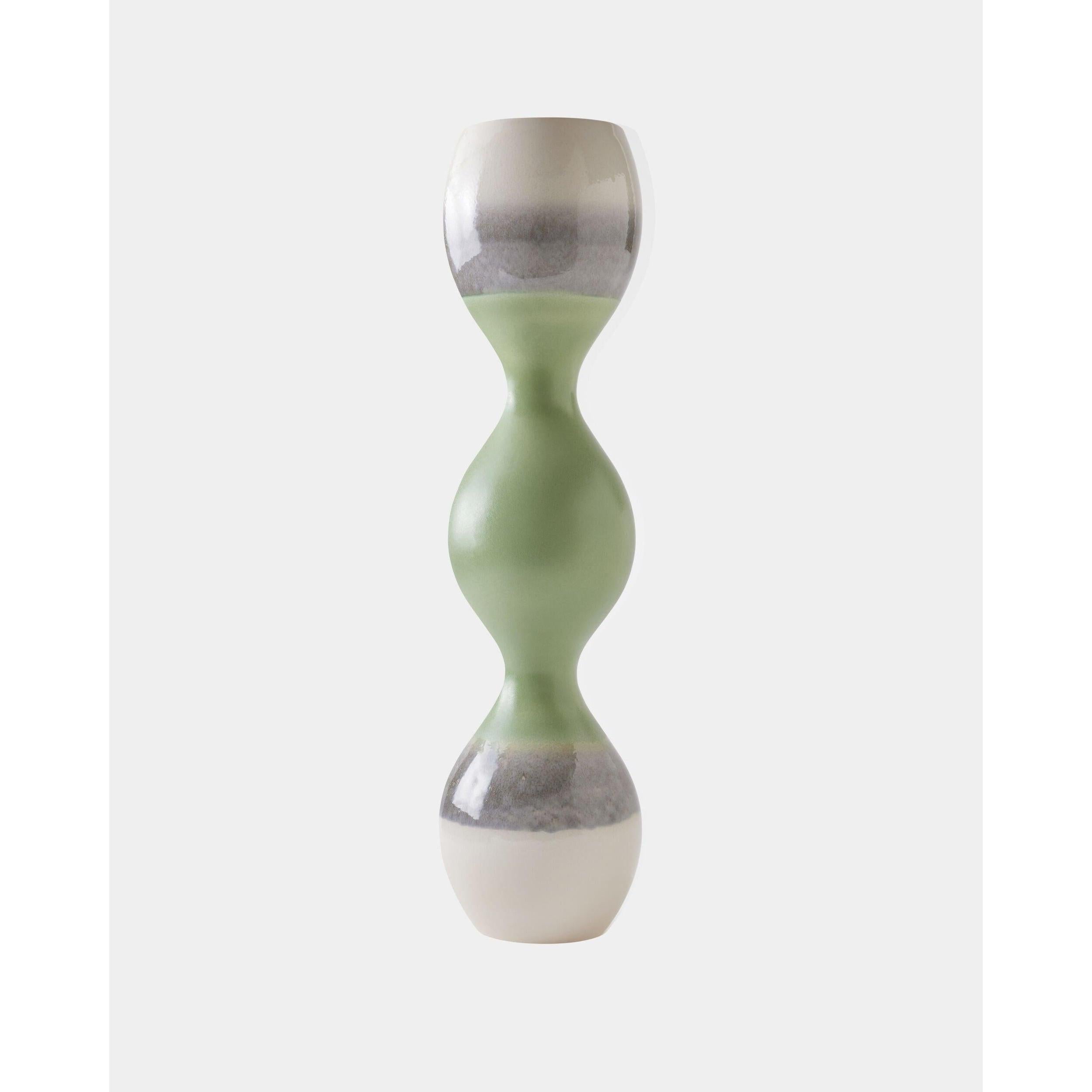 Global Views Bulb Striped Vase