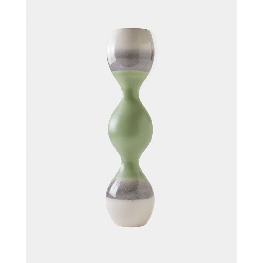 Global Views Bulb Striped Vase