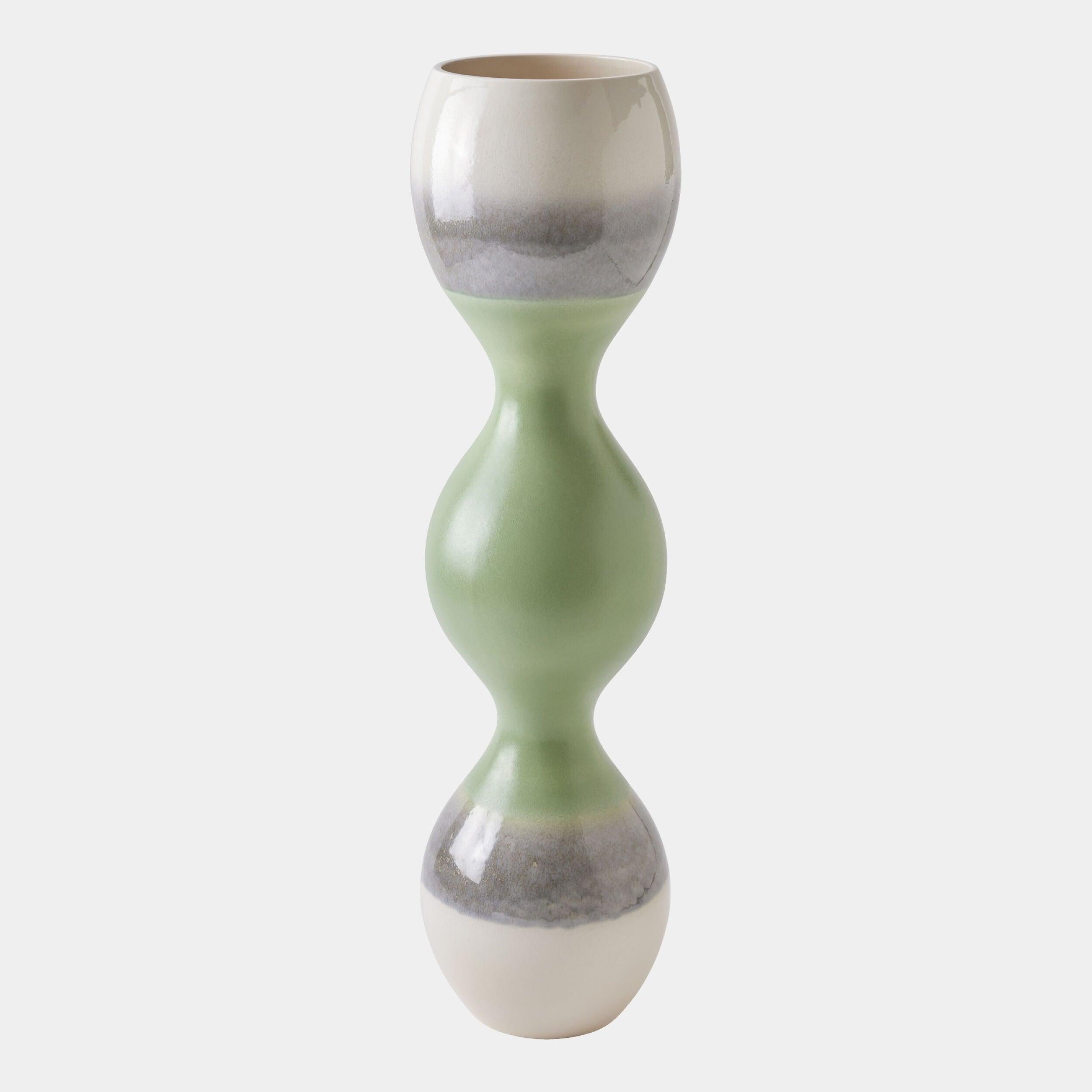 Global Views Bulb Striped Vase