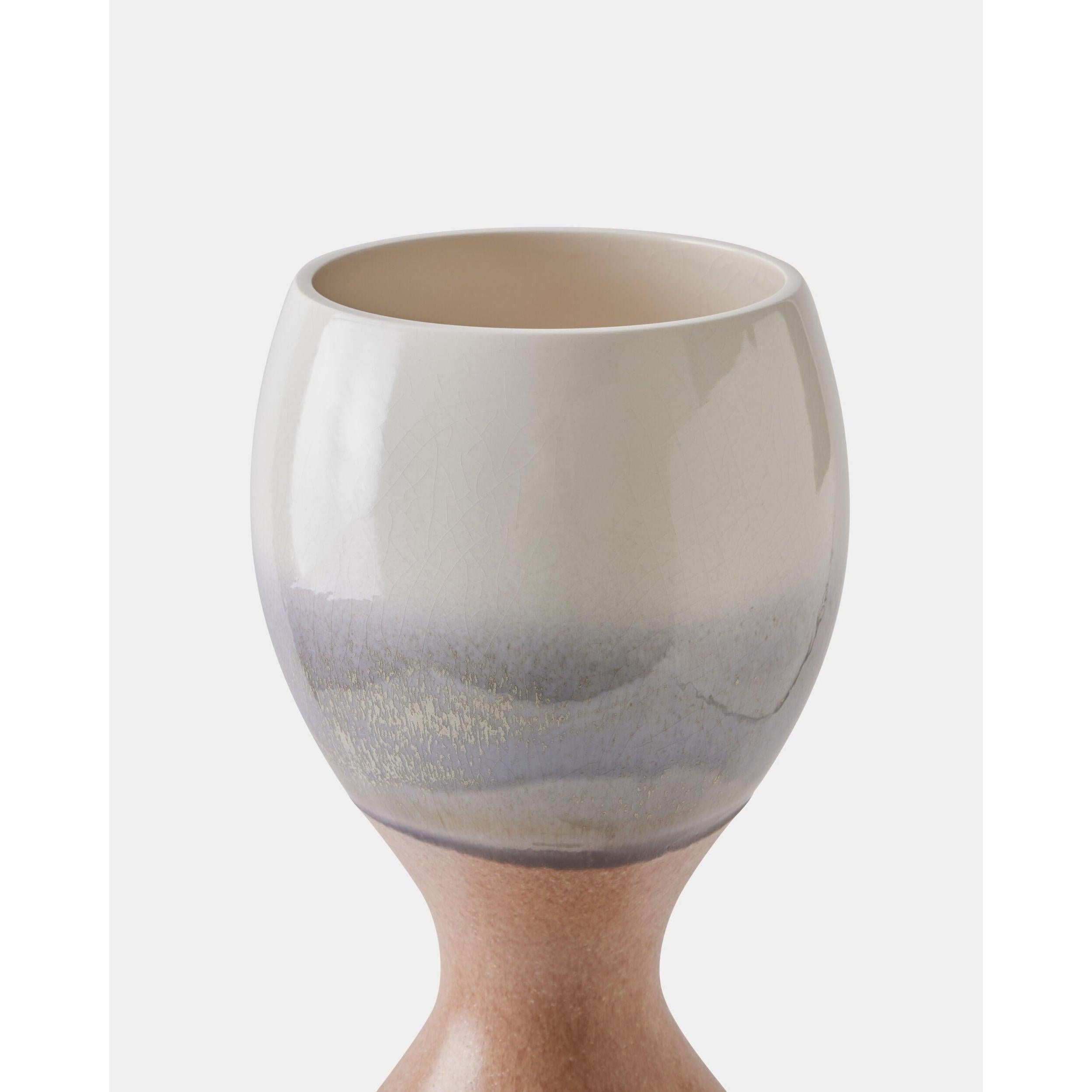 Global Views Bulb Striped Vase