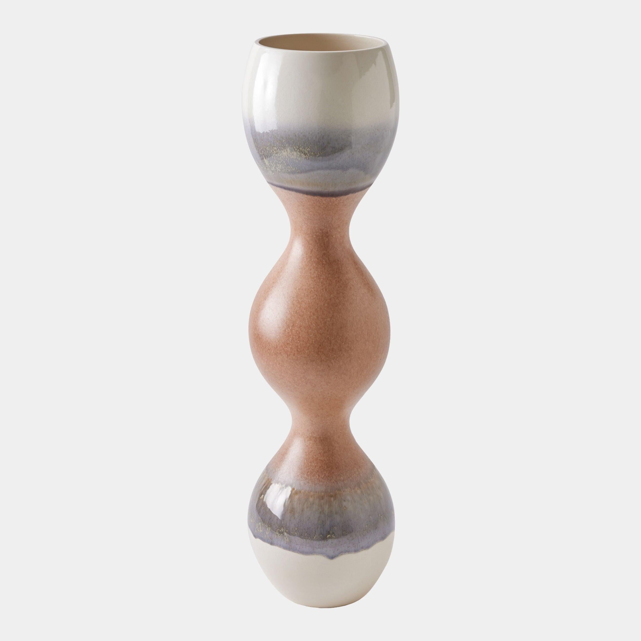 Global Views Bulb Striped Vase