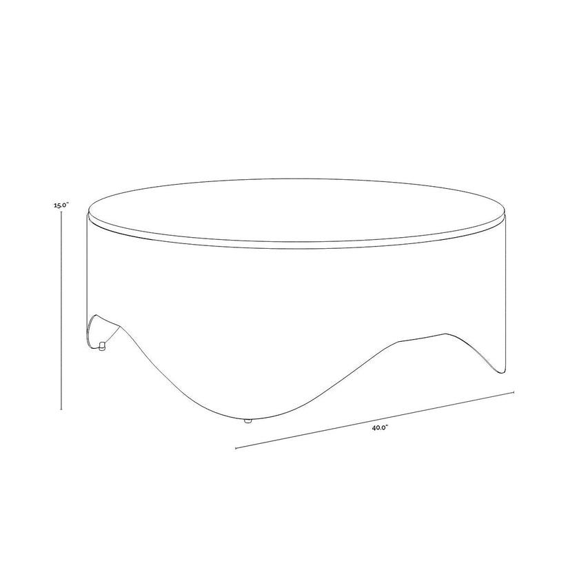 Sunpan Guinevere Coffee Table