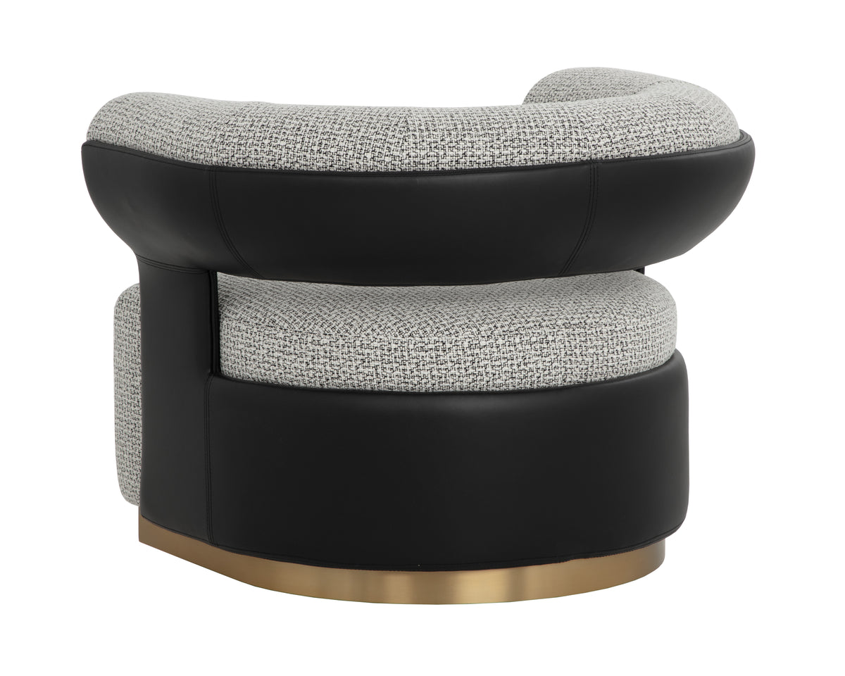 Sunpan Olida Swivel Lounge Chair