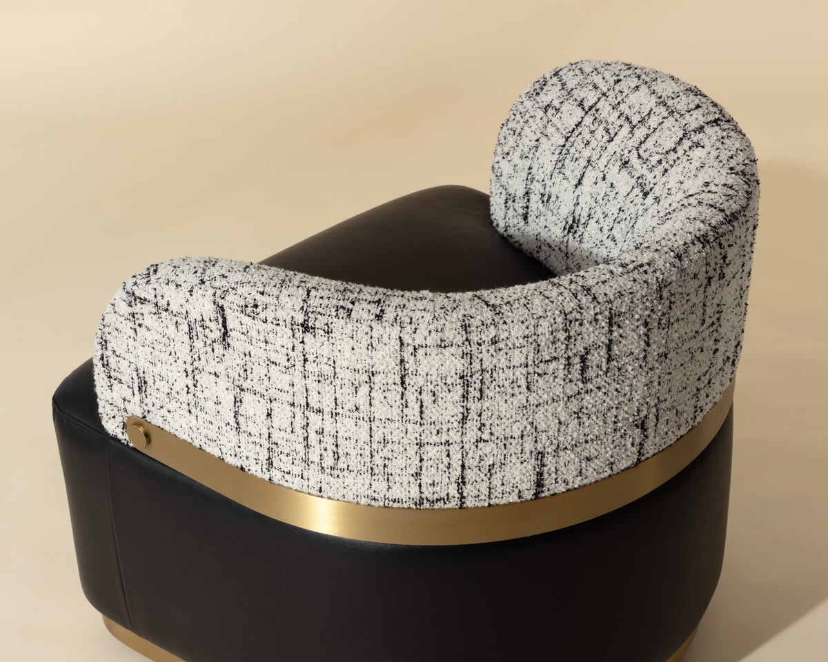 Sunpan Brinda Swivel Lounge Chair