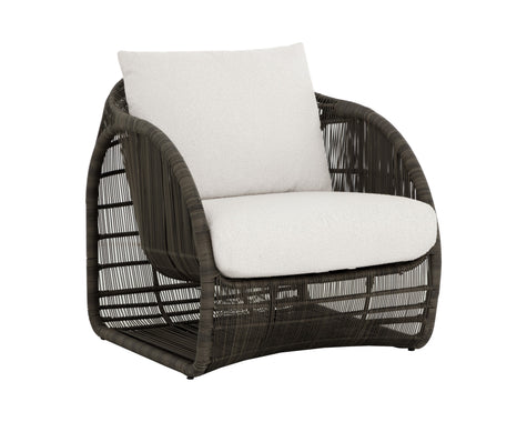 Sunpan Tulum Lounge Chair - Louis Cream