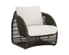 Sunpan Tulum Lounge Chair - Louis Cream