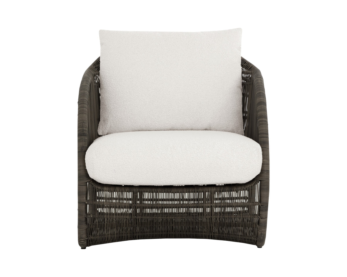 Sunpan Tulum Lounge Chair - Louis Cream