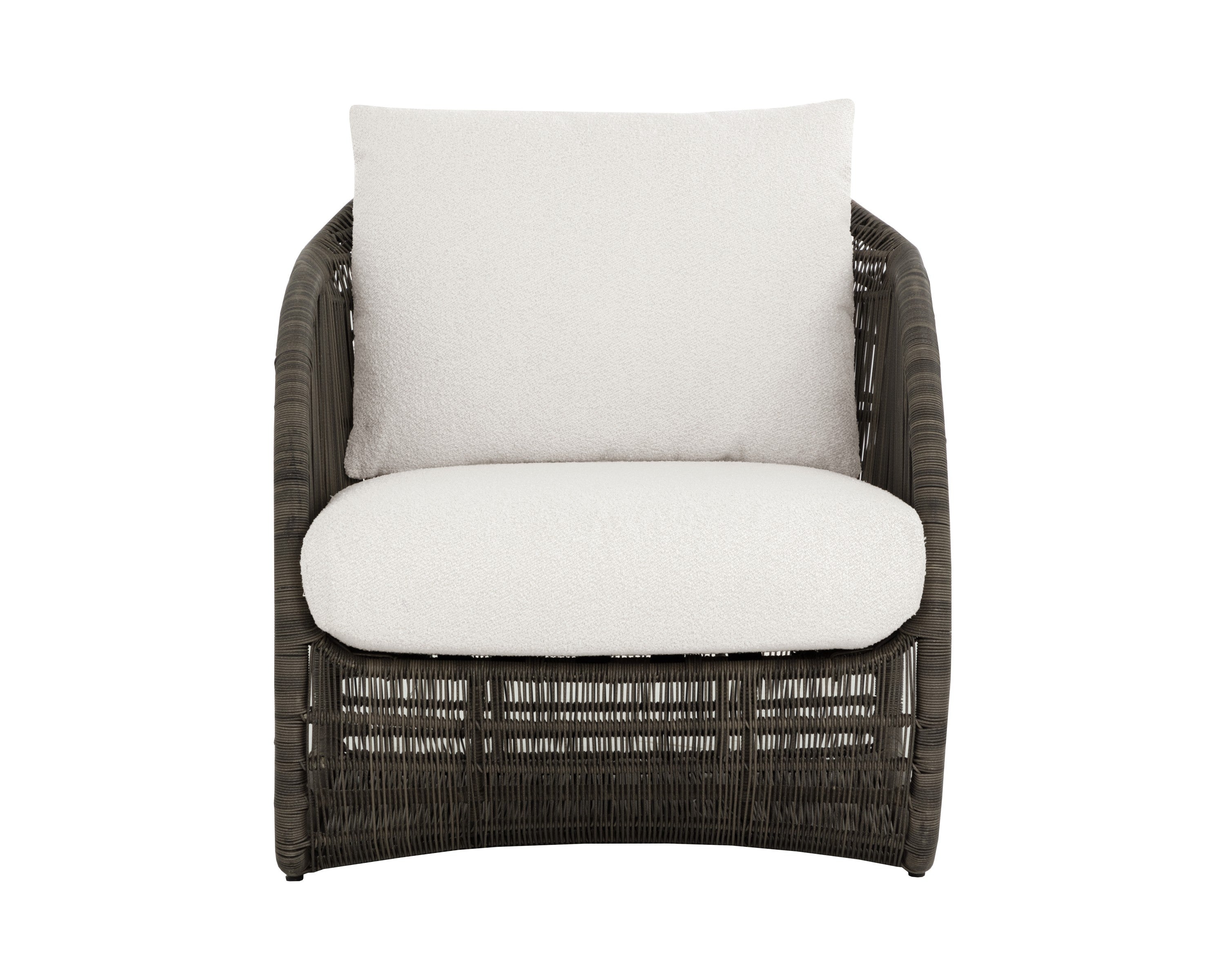 Sunpan Tulum Lounge Chair - Louis Cream